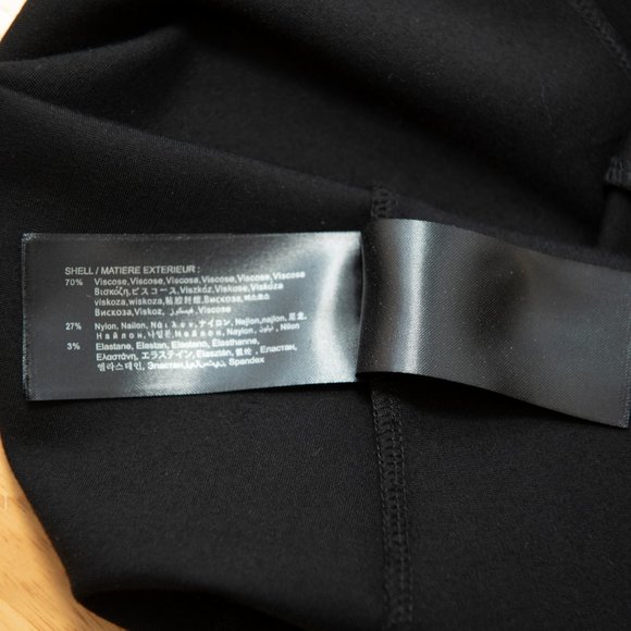 Black flare Mini Skirt - Picture 4 of 4